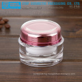 The most classical and universal full range high quality double layers wholesale acrylic plastic cosmetics cream jar